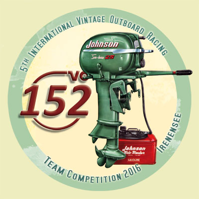 Die 5th Official 152VO Vintage Outboard Racing Team Competition 2016